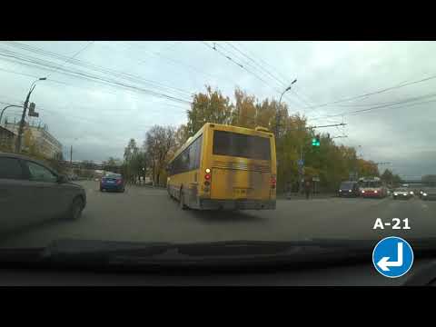 Видео: По маршруту автобуса № 11 (Ижевск)