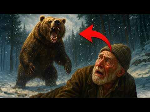 Видео: СМЕРТЕЛЬНАЯ ВСТРЕЧА. Медведь-шатун загнал старика в ловушку!