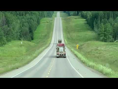 Видео: 882 Дальнобой. На Аляску, пейзажи!!!