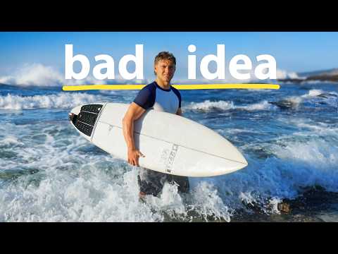 Видео: Начинающие серферы, волны 8 футов и более XXL