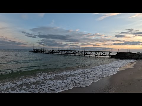 Видео: Sunset in Ravda, Bulgaria / Красивый закат в с.Равда, Болгария