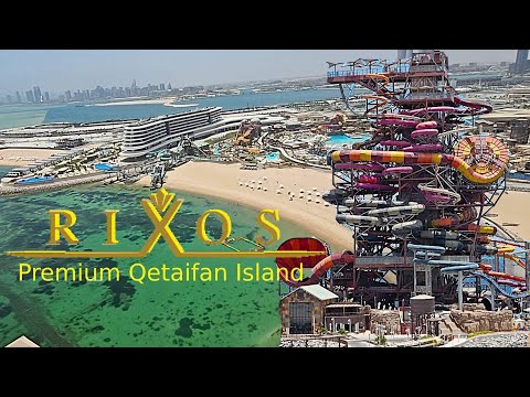 Видео: Rixos Premium Qetaifan Island 5* номер, еда, аквапар, обзор отеля 
