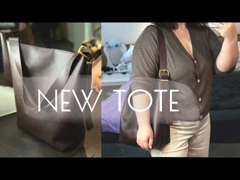 Видео: НОВАЯ СУМКА ✨ MADEWELL BUCKET TOTE
