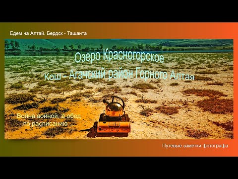 Видео: Озеро Красногорское, Кош -  Агачский район горного Алтая. Путевые заметки фотографа (3 часть)