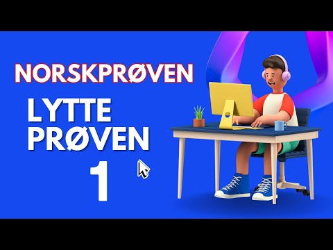 Видео: Норвежский тест A2-B1 | Тест на аудирование – Упражнение (1)