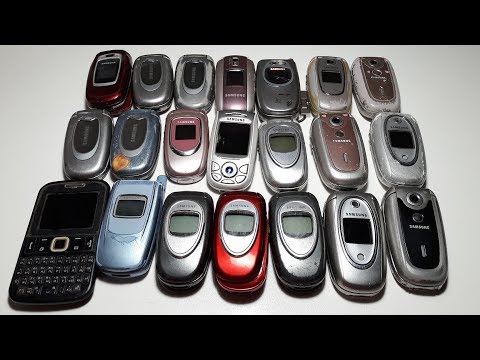 Видео: 110 Ретро Телефонов Самсунг на шару. Retro Samsung куча телефонов капсула времени part 2. x460, e800