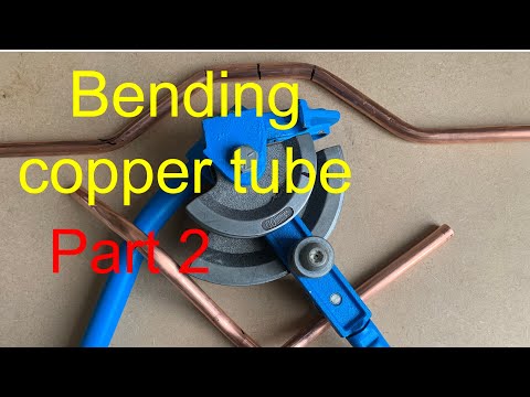 Видео: КАК СГНУТЬ МЕДНУЮ ТРУБУ. Часть 2. Руководство по сгибанию медных труб с помощью трубогиба.