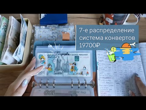 Видео: #7 Распределение бюджета - з/п за апрель | Система денежных конвертов ✉️ 19700₽