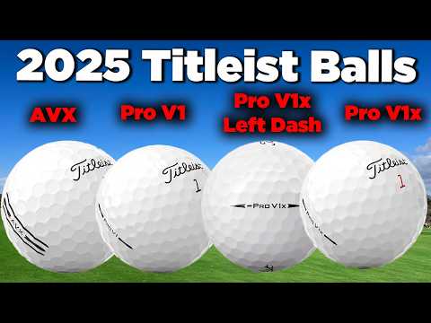 Видео: Мячи для гольфа Titleist 2025: узнайте, какой мяч подходит именно ВАМ!