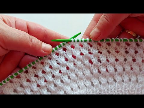Видео: Простой и красивый узор для вязания