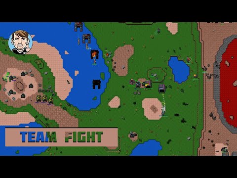 Видео: Rusted Warfare | TEAM FIGHT ( НАКОНЕЦ-ТО НОРМАЛЬНЫЕ ПРОТИВНИКИ)