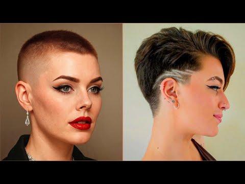 Видео: Стрижки пикси с андеркатом для женщин | длинная стрижка пикси | короткие волосы для тонких волос ...