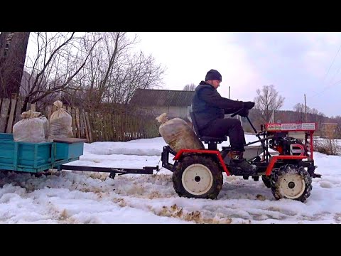 Видео: ЭТОТ МИНИТРАКТОР ВЫРУЧАЕТ В ДЕРЕВНЕ КАК НИ КОГДА. ЗАРАБОТОК В ДЕРЕВНЕ.  МТ 110 .  ЖИЗНЬ В ДЕРЕВНЕ