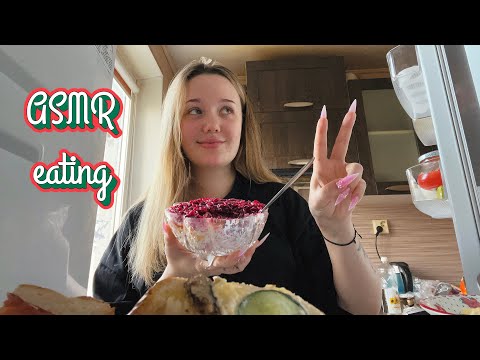 Видео: асмр мукбанг в холодильнике🎄💋⛄️ | asmr 🫶🏽