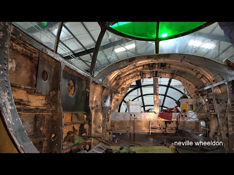 Видео: B25 Видео 6, восстановление до состояния рулежки, затем до состояния летной годности.