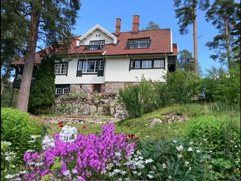 Видео: Айнола. Дом-музей Сибелиуса. Лето в  Финляндии