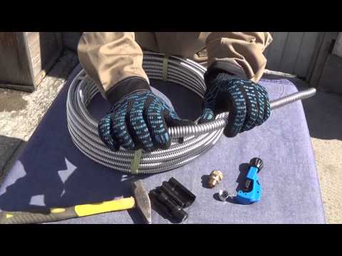 Видео: Трубопровод для солнечного коллектора. ЧАСТЬ 5