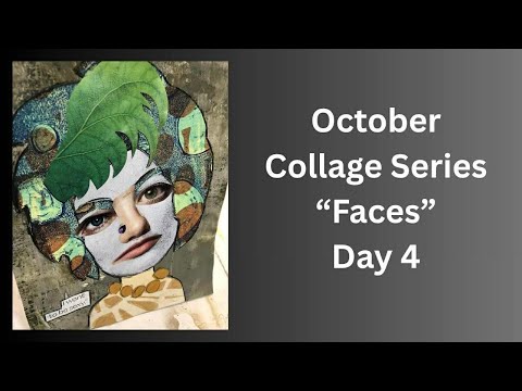 Видео: Октябрьская серия коллажей «Лица». День 4