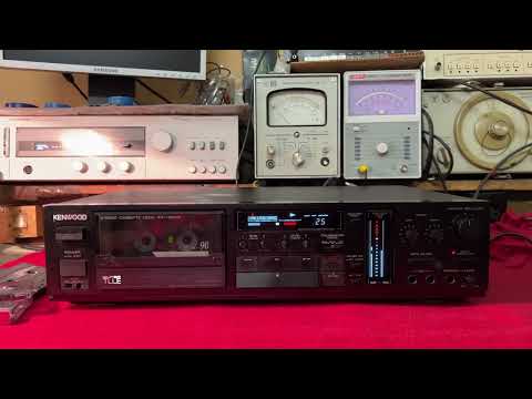 Видео: Kenwood KX-1100, запись на Basf FE1