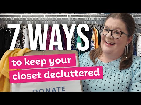 Видео: 7 простых правил, как поддерживать порядок в шкафу
