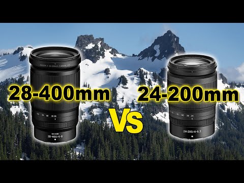 Видео: Nikon Z 28-400mm против Nikon Z 24-200mm — обзор качества изображения