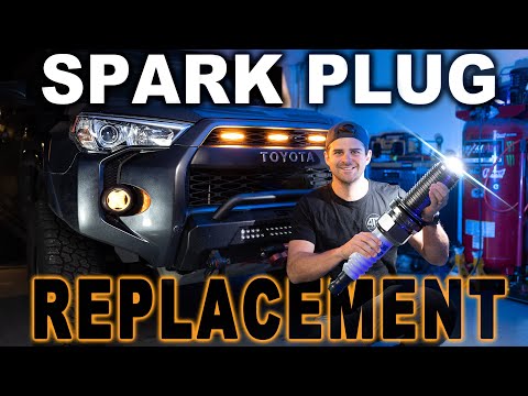 Видео: Замена свечей зажигания 4Runner 5-го поколения