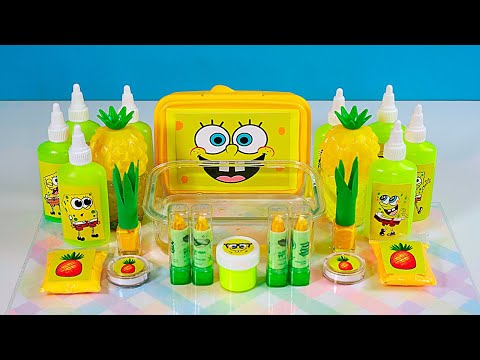 Видео: Залипательный Весёлый слайм. Всё в одном цвете