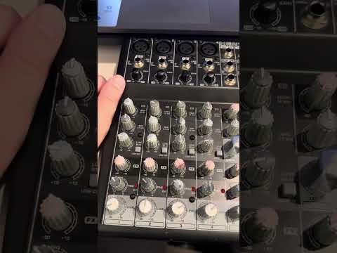 Видео: Рассказ о микшерном пульте behringer xenyx 1202 fx