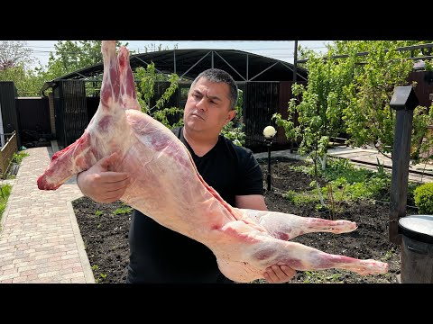 Видео: Легендарное блюдо из Средней Азии! Рецепт на любой случай жизни - баранина в казане на костре