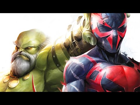 Видео: Человек-паук 2099 против Халка будущего.