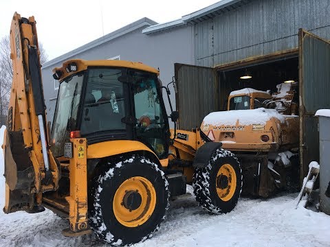 Видео: ⚠️Как ВЫПРАВИТЬ"ЧЕЛЮСТЬ" на экскаваторе-погрузчике🚜 Правим геометрию переднего ковша JCB👍=1часть