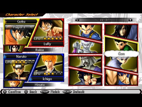 Видео: Победа J-Stars против всех персонажей [PS Vita]