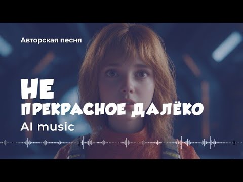 Видео: Не прекрасное далёко (авторская песня) - AI music, video