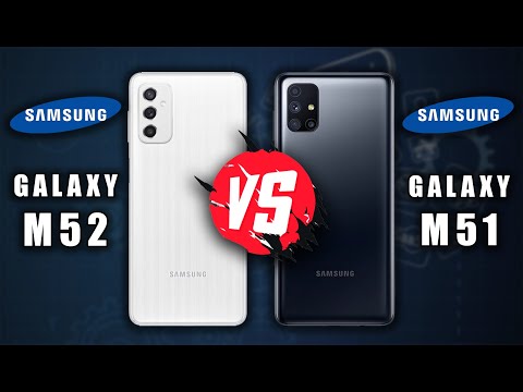 Видео: Samsung Galaxy M52 и Samsung Galaxy M51