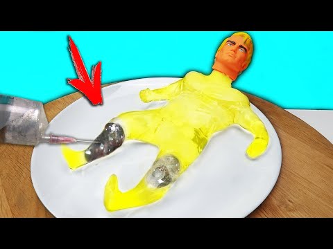 Видео: НИКОГДА НЕ ЗАКАЧИВАЙ ГАЛЛИЙ ЖИДКИЙ МЕТАЛЛ в STRETCH ARMSTRONG