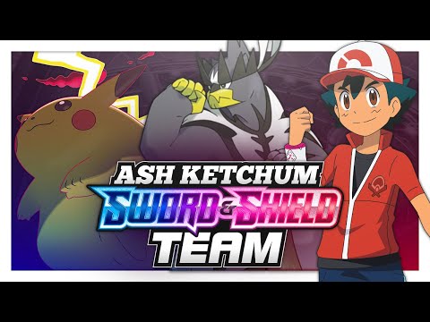 Видео: Команда аниме «Меч и Щит» Эша Кетчума