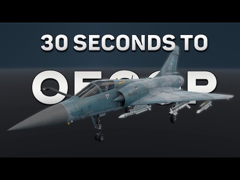 Видео: 30-ти секундный обзор Mirage 2000-5F в War Thunder