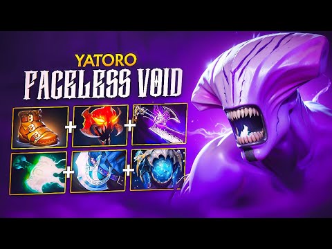 Видео: СВЕРХПОТ от Яторо на Войде (это нереально выиграть?) — Faceless Void Dota 2