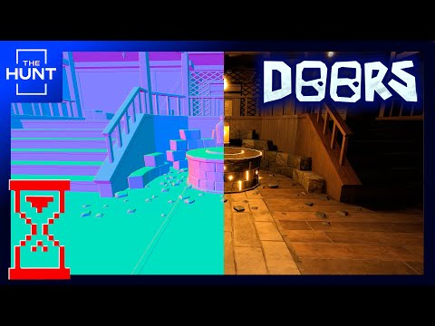 Видео: Прохождение Дверей через Чёрный ход с шейдерами // Doors