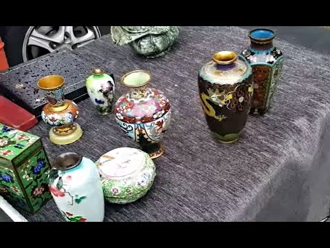 Видео: Лондонская барахолка после перерыва. Удачные покупки.