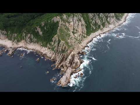 Видео: Красивый мыс Лапласа! Иду от бухты Триозерье, Врангель #природа#приморье#лето#море#поход#владивосток