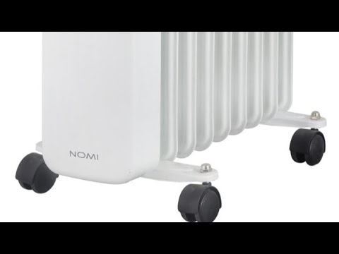 Видео: Масляний радіатор Nomi SOH-12-9