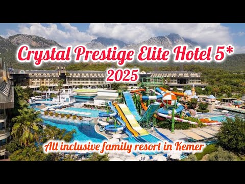 Видео: Crystal Prestige Elite Hotel 5* 2025 / Кемер Гёйнюк Анталья Турция 🇹🇷