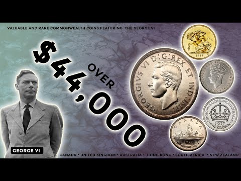 Видео: РЕДКИЕ МОНЕТЫ МИРА ГЕОРГ VI - ЦЕНА СОСТОЯНИЯ!