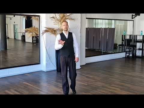 Видео: Как правильно двигаться назад в Бальных Танцах | Стандарт #ballroomdance #standard #dancetutorial