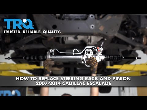 Видео: Как заменить рулевую рейку и шестерню на Cadillac Escalade 2007-2014
