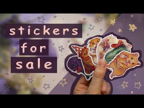 Видео: Как сделать наклейки на продажу (ﾉ◕ヮ◕)ﾉ*:･ﾟ✧