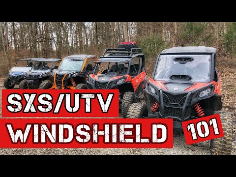 Видео: Плюсы и минусы ветрового стекла SXS/UTV. Какое стекло подойдет именно вам...