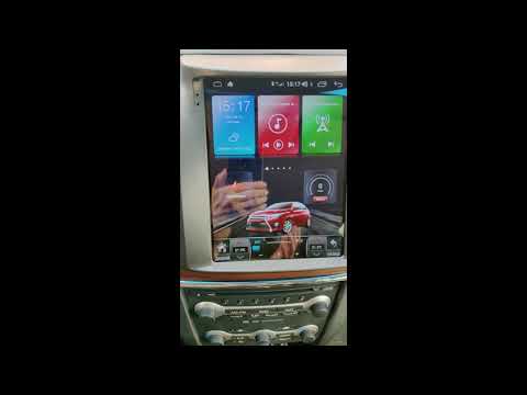 Видео: Nissan Teana J32 2011 Магнитола на android 10 в стиле Tesla