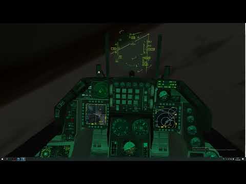 Видео: Falcon BMS 4.36 U1. Применение AGM-154 "A" JSOW (Joint Standoff Weapon).